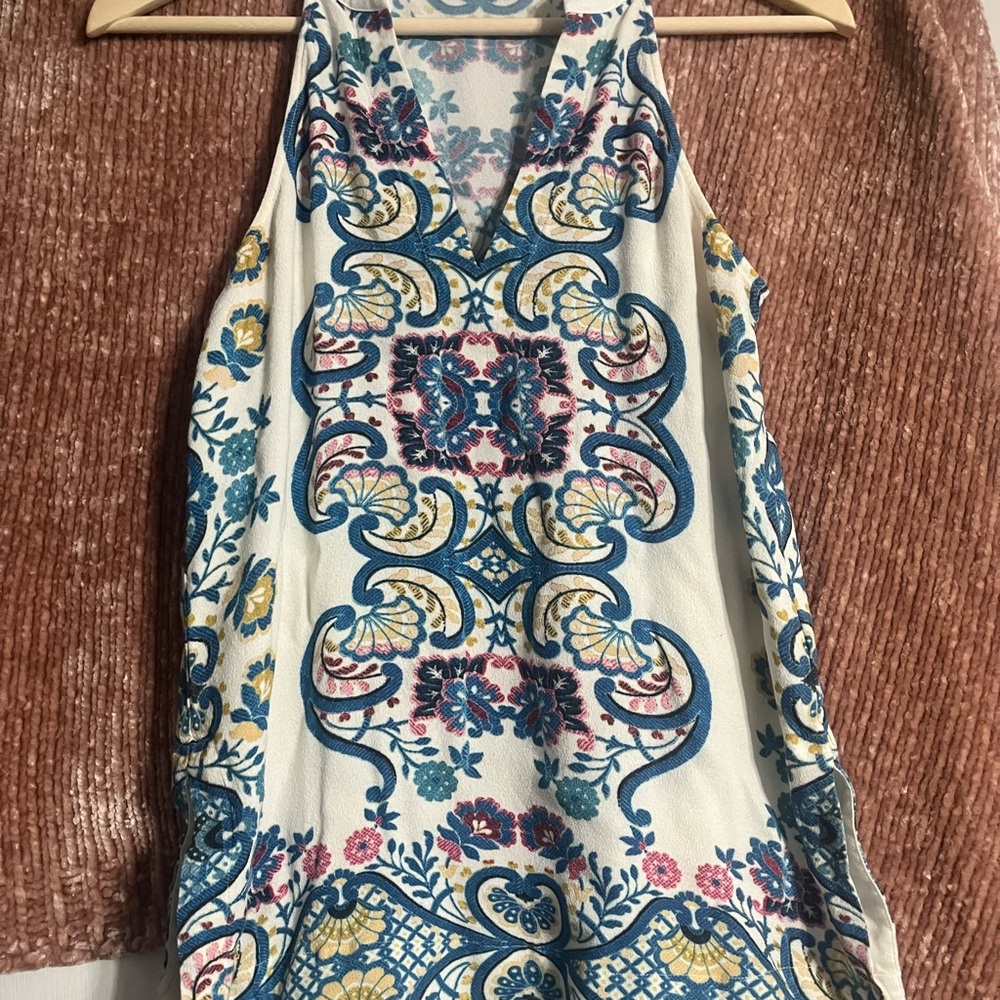 Ella Moss Multicolor Floral Top - S